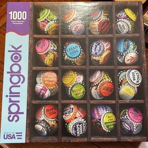 Springbok 1000 Piece Jigsaw Puzzle "Colorful Caps” 24x30